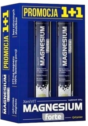 XeniVIT Magnesium Forte magnesiumcitrat 2x20 tabletter.