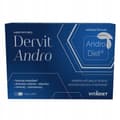 Miniatyrbild 5 av 10: DERVIT ANDRO mot håravfall 60 kapslar.