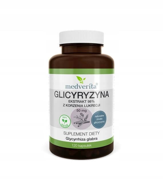 MEDVERITA Glycyrrhizin lakritsrot extrakt 120