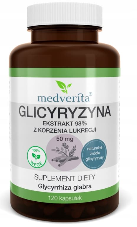 MEDVERITA Glycyrrhizin lakritsrot extrakt 120