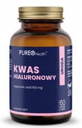 Miniatyrbild 1 av 2: HYALURONSYRA hud Pureo Health 60 kapslar.