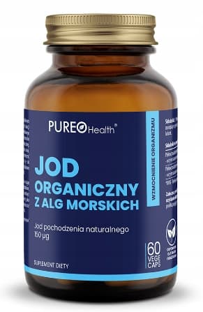 ORGANISK JODFRI FRÅN SALG Pureo Health 60 kapslar