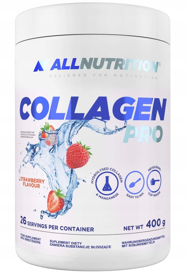 SFD ALLNUTRITION Kollagen PRO jordgubb 400 g