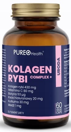 FISKKOLLAGENKOMPLEX + Pureo Health 60 kapslar.