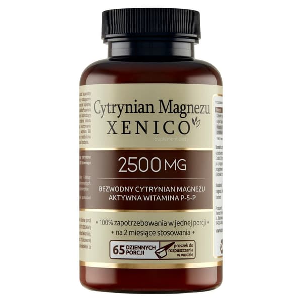 XENICO Magnesiumcitrat Vitamin B6 Pulver 165 g