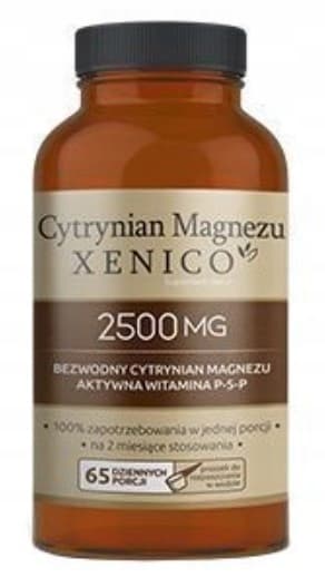 XENICO Magnesiumcitrat Vitamin B6 Pulver 165 g