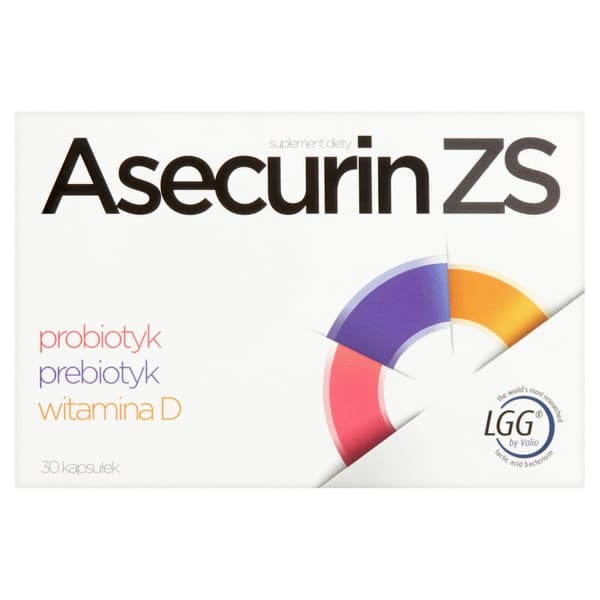 Asecurin ZS probiotiska vitamin D immunitet 30 kapslar