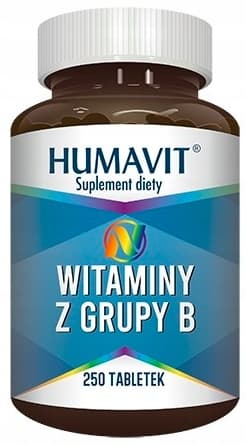 Humavit B-vitaminer för nervsystemet 250 tabletter.