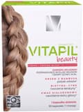 Miniatyrbild 4 av 4: VITAPIL BEAUTY hyaluronsyra zink hår 30 kapslar