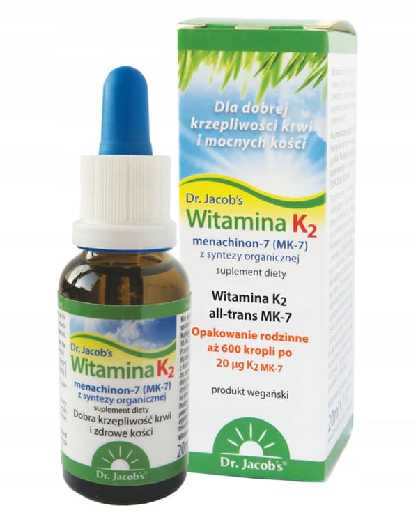 DR JACOBS vitamin K2 för koagulationsdroppar 20 ml
