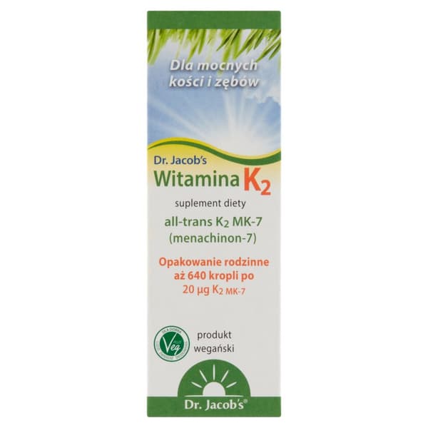 DR JACOBS vitamin K2 för koagulationsdroppar 20 ml