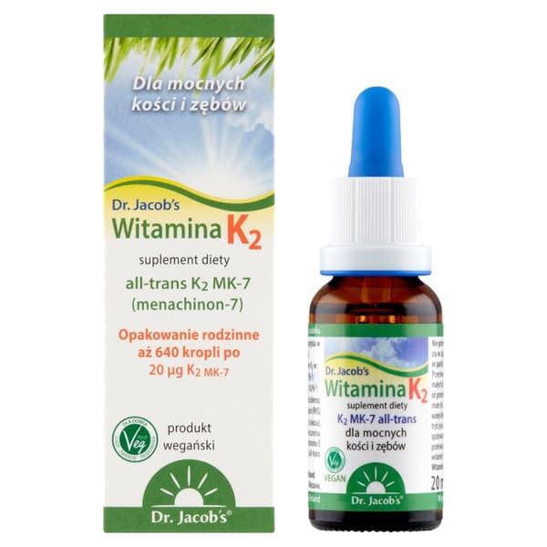 DR JACOBS vitamin K2 för koagulationsdroppar 20 ml