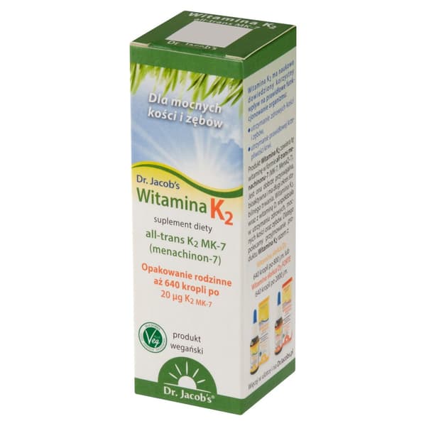 DR JACOBS vitamin K2 för koagulationsdroppar 20 ml