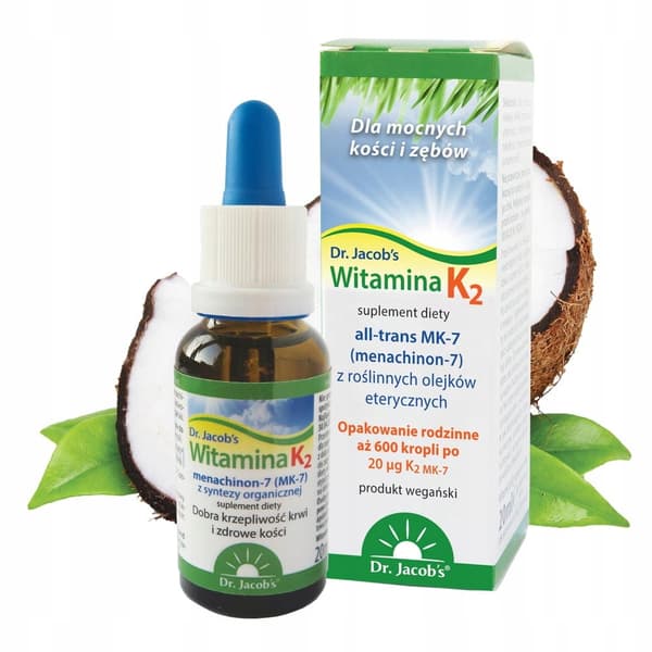 DR JACOBS vitamin K2 för koagulationsdroppar 20 ml