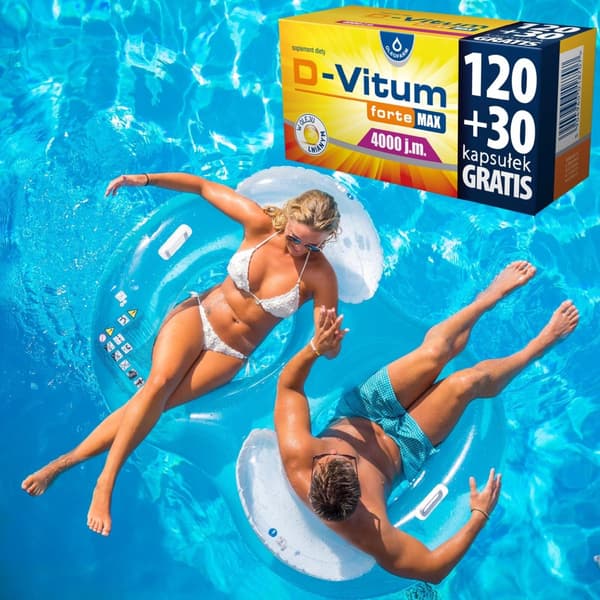 D-Vitum Forte Max 4000 D-vitamin 150 kapsler.