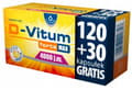 Miniatyrbillede 1 af 7: D-Vitum Forte Max 4000 D-vitamin 150 kapsler.