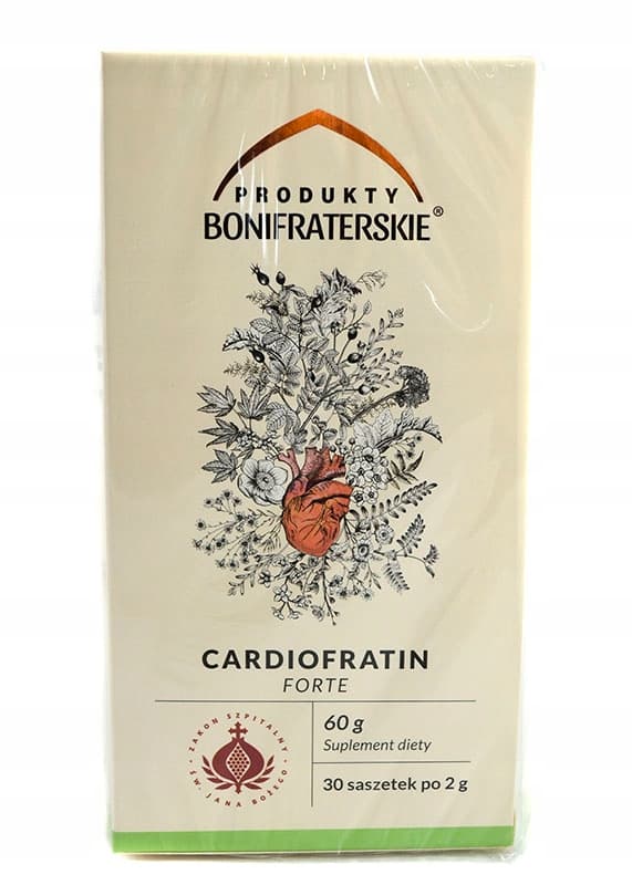Cardiofratin Forte örter för blodcirkulationen och hjärtat 60 g