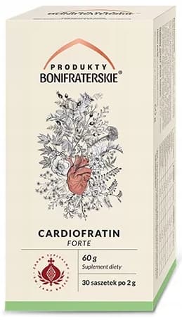 Cardiofratin Forte örter för blodcirkulationen och hjärtat 60 g
