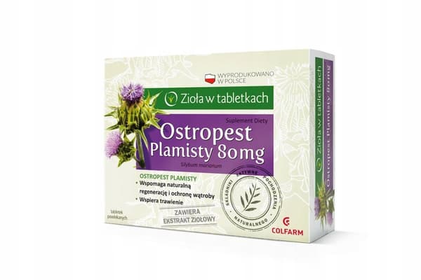 MARIATISTEL 80 mg lever Colfarm 30 tabletter.