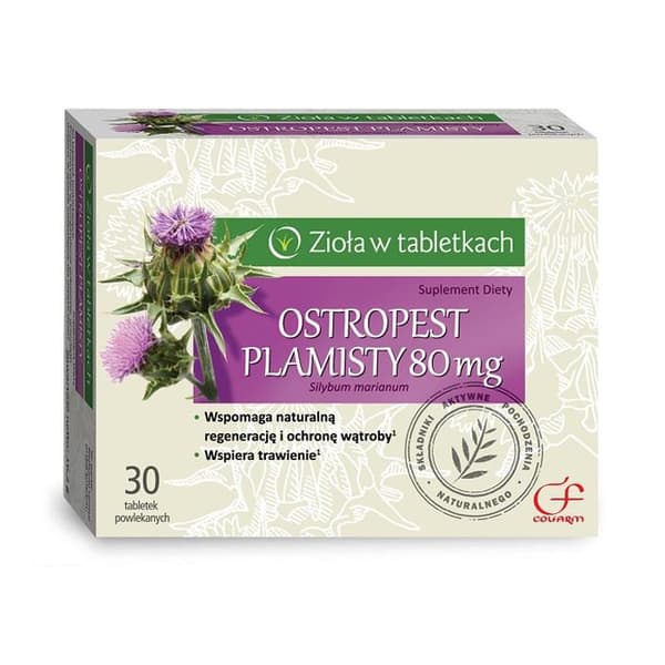 MARIATISTEL 80 mg lever Colfarm 30 tabletter.