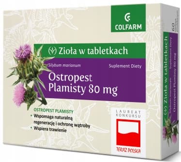 MARIATISTEL 80 mg lever Colfarm 30 tabletter.