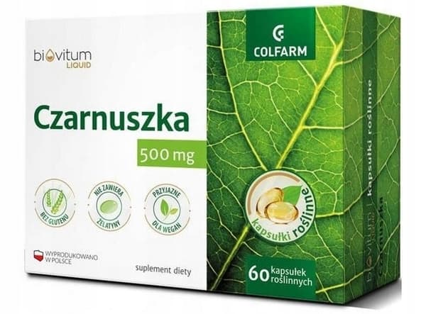 Colfarm Biovitum Flytande Svart spiskummin 60 kapslar