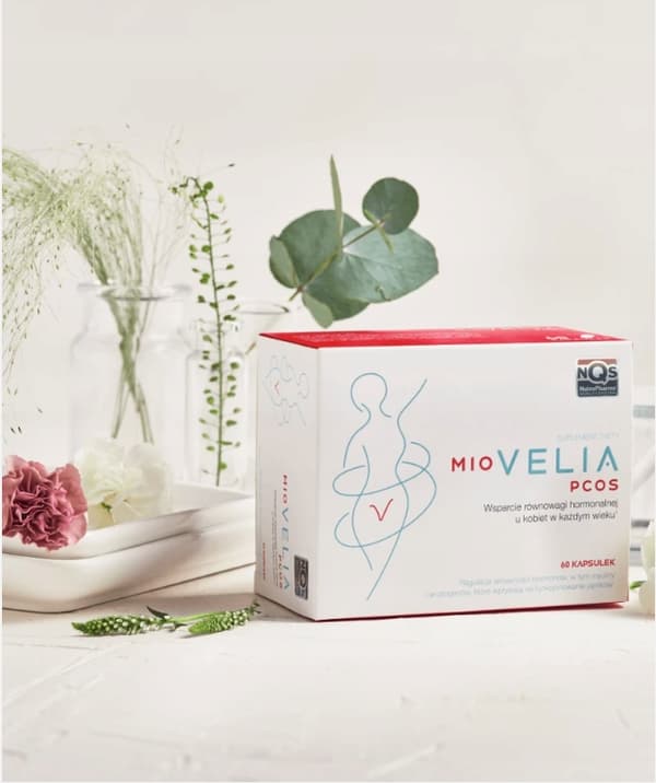 MIOVELIA PCOS för kvinnors hormoner 60 kapslar.