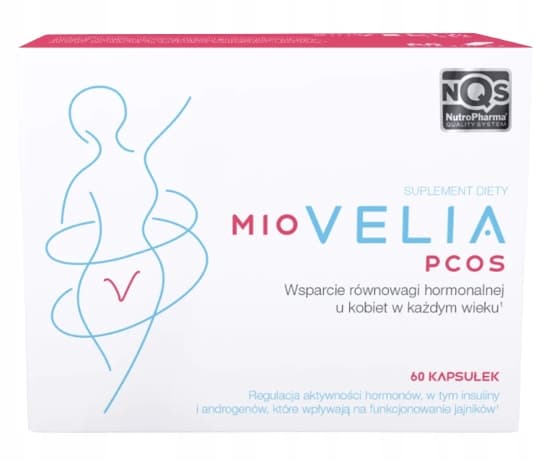 MIOVELIA PCOS för kvinnors hormoner 60 kapslar.
