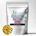 Miniatyrbild 6 av 11: Skogsvitaminkeratin 500 mg + biotin 2,5 mg + zink 15 mg 60 kapslar