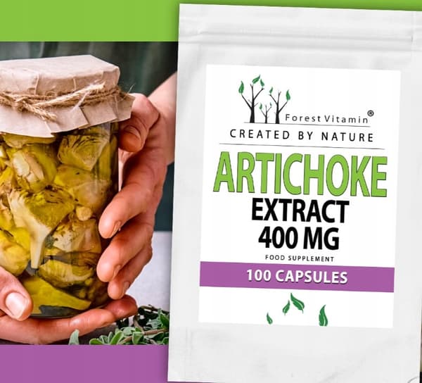 Skovvitamin Artiskok 400 mg lever fordøjelsessystem 100 kapsler