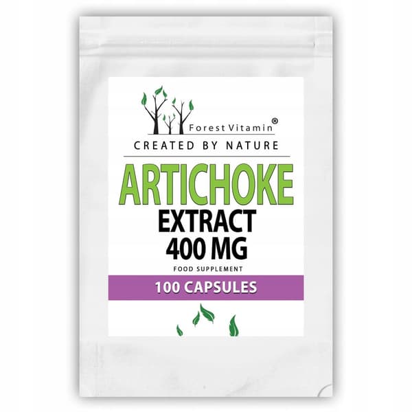 Skovvitamin Artiskok 400 mg lever fordøjelsessystem 100 kapsler