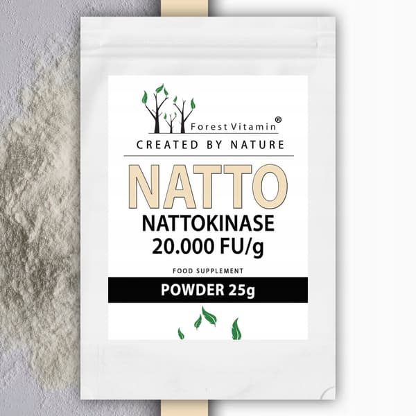 Skogsvitamin Nattokinaspulver TRYCKCIRKULATION BLOD 25 g