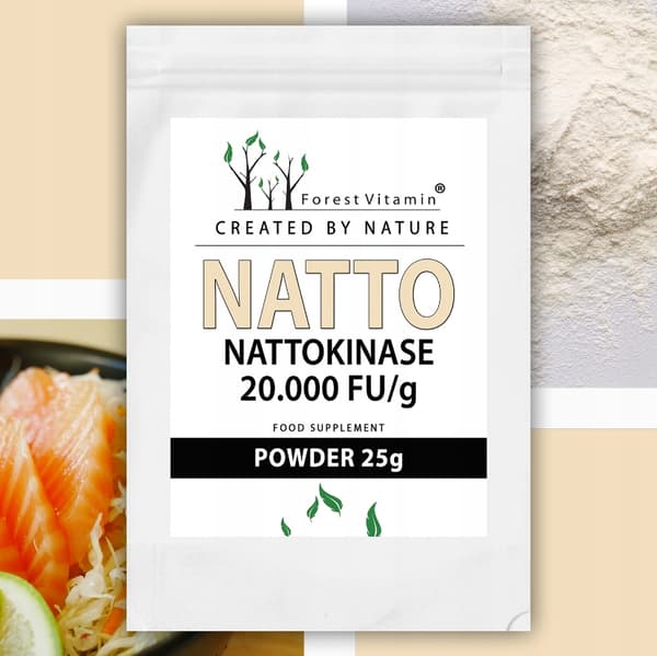 Skogsvitamin Nattokinaspulver TRYCKCIRKULATION BLOD 25 g