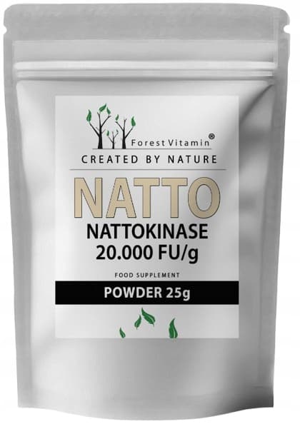 Skogsvitamin Nattokinaspulver TRYCKCIRKULATION BLOD 25 g