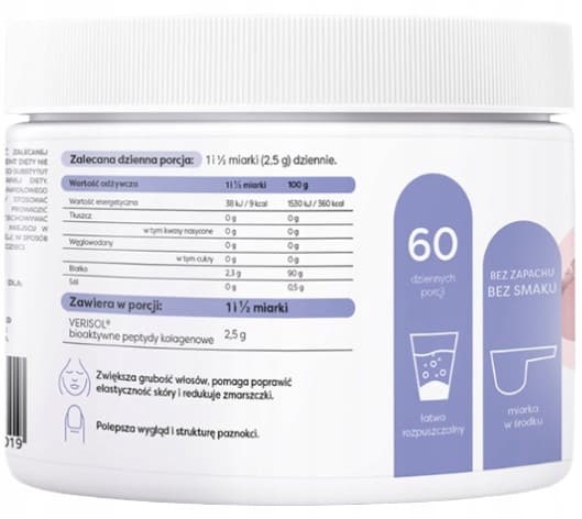 OSAVI KOLLAGEN Hår, Hud, Naglar salt karamellsmak 150 g