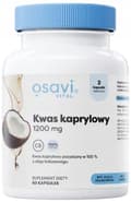 Miniatyrbild 1 av 3: OSAVI KAPRYLSYRA 1200 mg matsmältningssystemet energi 60 kapslar