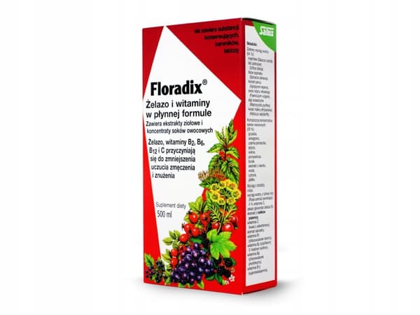 Floradix flydende jern- og vitamintonic 500 ml
