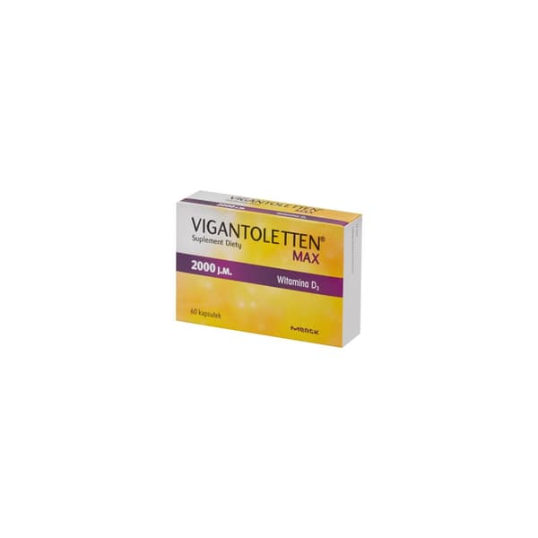 Vigantoletten MAX 2000 IE vitamin D3 60 kapslar