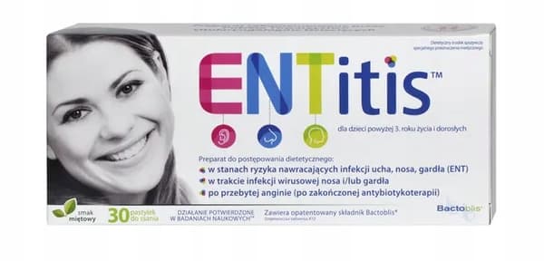 Entitis mintsmak IMMUNITET 30 sugtabletter