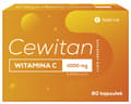 Miniatyrbild 1 av 8: CEWITAN C-VITAMIN 1000 mg immunitet Polsk medicin 60 kapslar