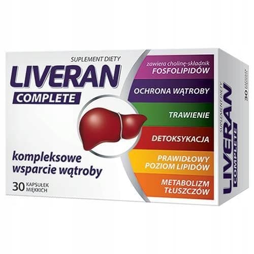 LIVERAN COMPLETE til lever Haco-Lek 30 kapsler