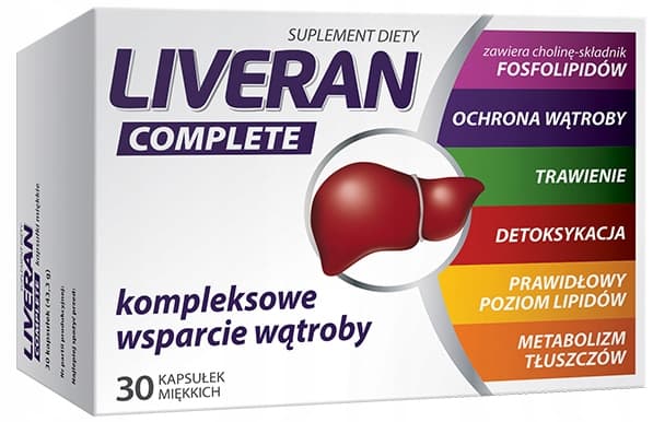 LIVERAN COMPLETE til lever Haco-Lek 30 kapsler