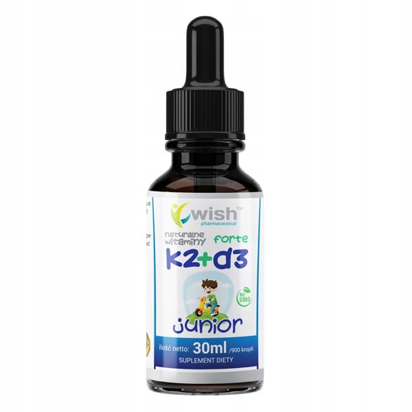 Vitamin K2 MK-7 20mcg + D3 20mcg 800IU Juniordroppar 30ml