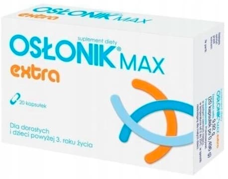 Osłonik Max Extra probiotika för barn och vuxna 20 kapslar