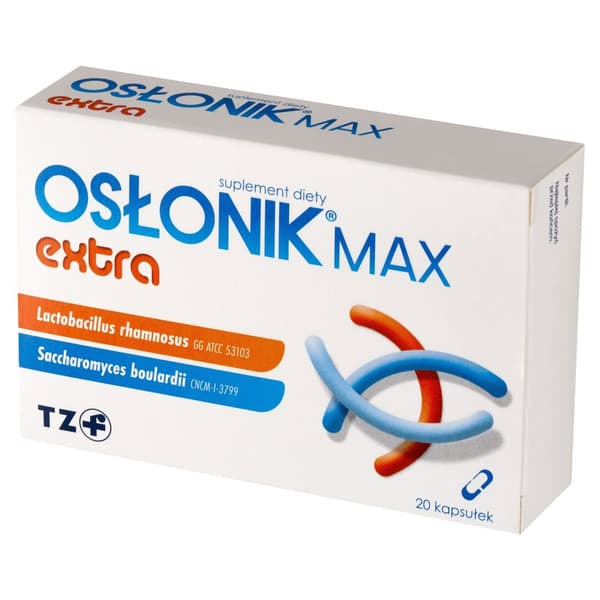 Osłonik Max Extra probiotika för barn och vuxna 20 kapslar