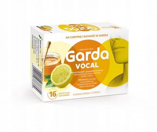 GARDA VOCAL halstabletter mot heshet i halsen 16 tabletter