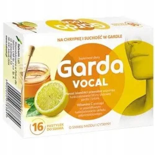 GARDA VOCAL halstabletter mot heshet i halsen 16 tabletter