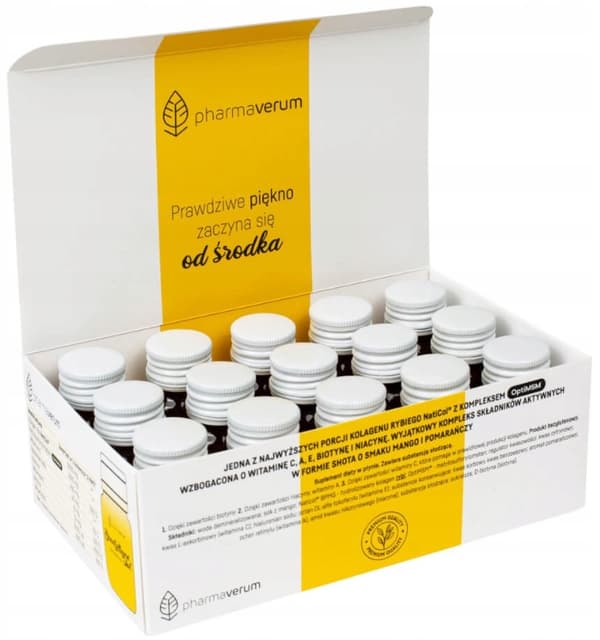 Pharmaverum Beautyllagen KOLLAGEN + Vitaminer HÅR HUD Spruta 15 x 30 ml