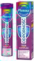 Miniatyrbild 1 av 3: PLUSSSZ IMMUNITET 100 % KOMPLEX vitaminer och mineraler 20 brustabletter
