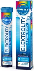 Miniatyrbild 7 av 11: Plusssz Elektrolyter Multivitamin 24 tabletter + Magnesium Forte B-komplex 20 tabletter